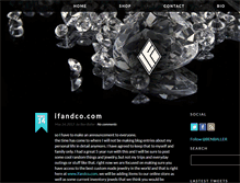 Tablet Screenshot of blog.ifandco.com